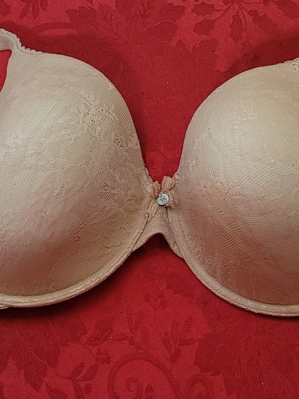 Victoria secret bra Size 40DD Body by Victoria Lined Perfect Coverage Nude